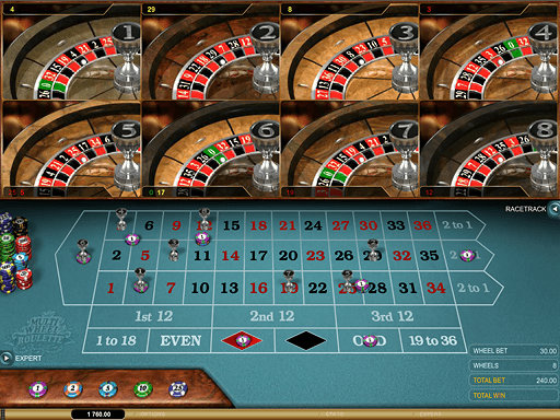бесплатная игра без регистрации на Плей Фортуна в автомате Multi Wheel Roulette Gold