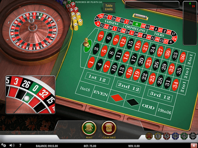 English Roulette играть онлайн бесплатно и без регистрации в казино плей фортуна