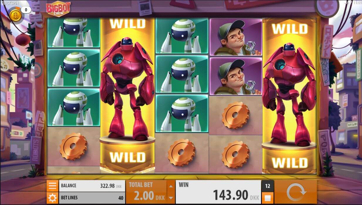 Big Bot Crew бесплатная игра в автомат в Плей Фортуна