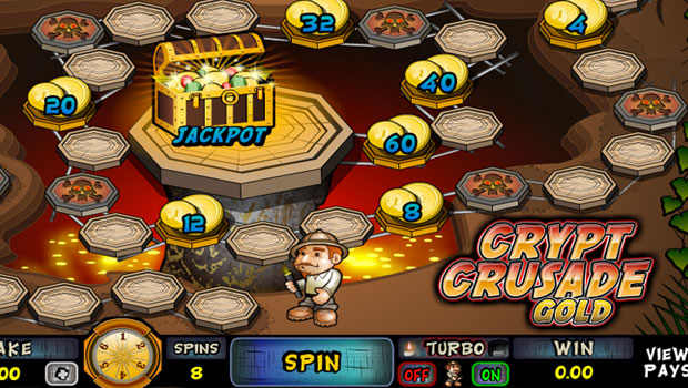 Crypt Crusade Gold бесплатная игра в автомат в казино Плей Фортуна
